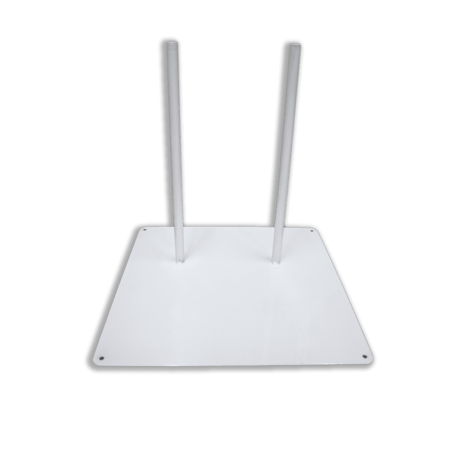 Imagem relacionada ao produto: Base De Ferro 2 Pinos Branco