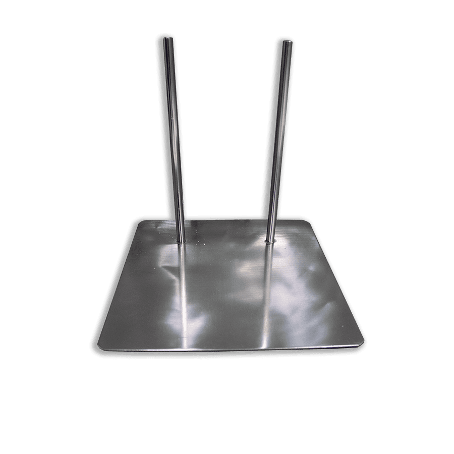 Imagem relacionada ao produto: Base De Ferro 2 Pinos Cromado