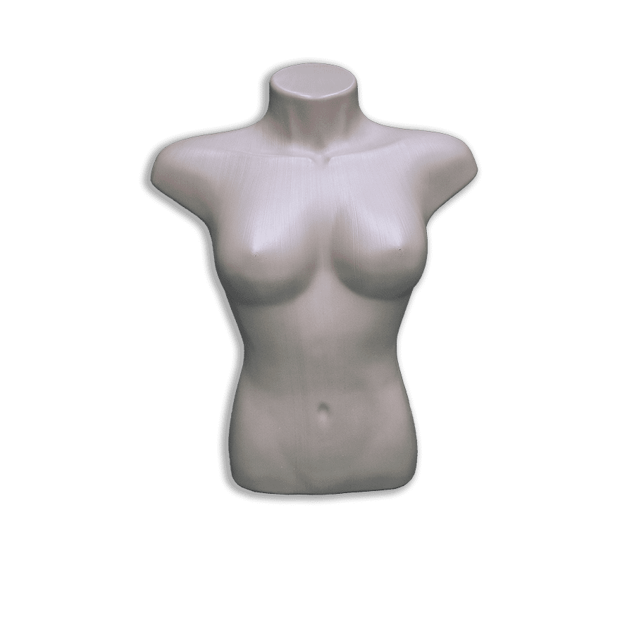 Imagem relacionada ao produto: Busto De Plástico Feminino Bege (2 Unidades)