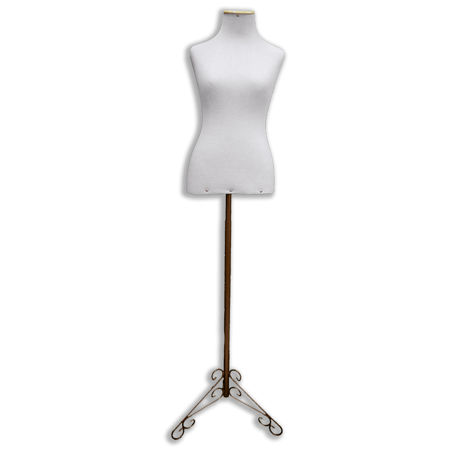 Imagem relacionada ao produto: Busto De Tecido Feminino Com Pedestal