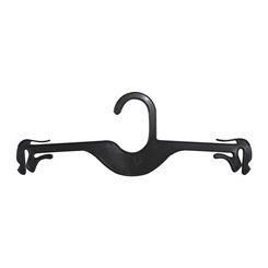 Imagem relacionada ao produto: Cabide De Lingerie Preto De Plástico (60 Unidades)